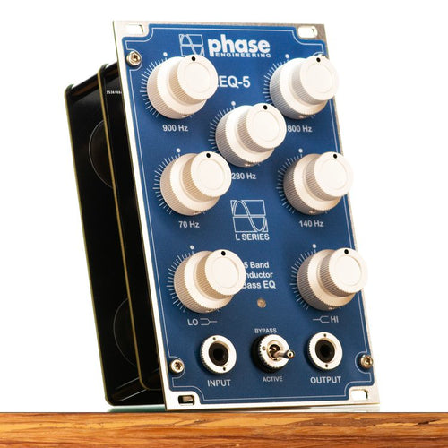 Euro Rack Inductor EQ module by Phase Engineering